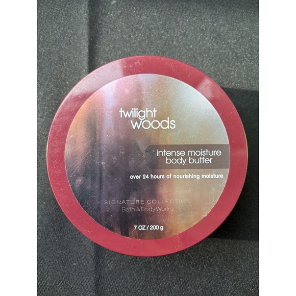 Bath & Body Works 7oz TWILIGHT WOODS Intense Moisture Body Butter - Discontinued